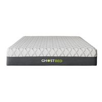 Ghostbed - 14” Gel Memory Foam Mattress Twin XL - White - Large Front