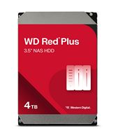 WD - Red Plus 4TB NAS Internal Hard Drive - Large Front