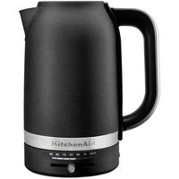 KitchenAid - 1.7 Liter Electric Kettle - Cast Iron Black - Large Front