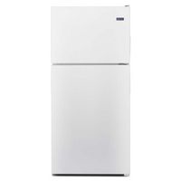 Maytag - 20.5 Cu. Ft. Top Freezer Refrigerator with PowerCold Feature - White Ice - Large Front