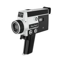 Camp Snap - CS-8 Digital Video Camera - Black - Large Front