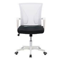 CorLiving - Workspace Mesh Back Office Chair - White and Black - Large Front