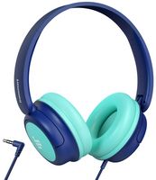 Tronsmart - KH01C Wired Headphones for School Travel, Safe Volume Limited, Foldable Lightweight O... - Large Front