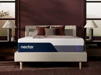 Nectar - Luxe 14in Memory Foam Mattress - Twin Size - White - Large Front