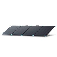 Renogy - 400W Portable Solar Panel Suitcase - Black - Large Front