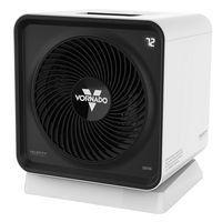 Vornado - VELOCITY 5 CUBE OSC 1500 Watt Indoor Electric Fan Space Heater with Oscillation and Adv... - Large Front