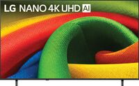 LG - 75” Class NU700B Series LED Nano AI 4K UHD Smart webOS TV (2026) - Large Front