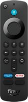 Amazon - Alexa Voice Remote with TV controls (requires compatible Fire TV device) - Black - Large Front