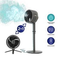 Shark - FlexBreeze Outdoor & Indoor Fan with InstaCool Misting Attachment, Cordless & Corded, Ped... - Large Front