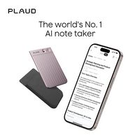 PLAUD - Note Smart AI Voice/Audio Recorder - Starlight - Large Front
