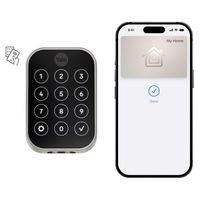 Yale - Assure Lock 2 - Smart Lock Keyless Bluetooth Deadbolt with APPLE HOME KEYS | Touchscreen K... - Large Front