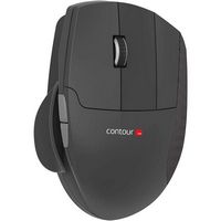 Contour Design - Unimouse Ergonomic Wired Mouse for Right-Handed - Wired - Black - Large Front
