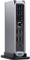 Satechi - Thunderbolt 4 Multimedia Pro Dock-2 DisplayPort, 2 HDMI, USB C, 5 USB A Port, Micro/SD,... - Large Front