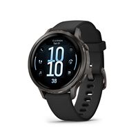 Garmin - Venu 4 GPS Smartwatch 41 mm Fiber-reinforced polymer - Slate - (2025) - Large Front