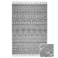 Simpli Home - Banning 6 x 9 Area Rug - Ivory,Grey - Large Front