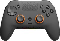 SCUF - ENVISION PRO Wireless Gaming Controller for PC with Anti-Drift Thumbsticks - Steel Gray - Large Front