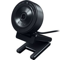 Razer - Kiyo X 1902 x 1080 Webcam with Full HD Streaming - Black - Large Front