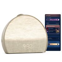 Hatch - Restore 3 Sunrise Alarm Clock, Sound Machine and Smart Light - Greige - Large Front