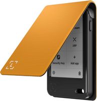 Ledger - Nano Gen 5 Magnet Folio - Bitcoin Orange - Large Front