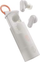 Skullcandy - Dime EVO True Wireless Bluetooth In-Ear Earbuds - Bone/Orange - Large Front