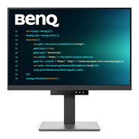BenQ - RD240Q 24.1” IPS LED 16:10 WQXGA Advanced Coding Mode Programming Monitor (HDMI/DP/USB-C 9... - Large Front