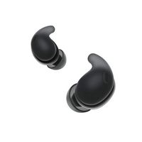 Sony - LinkBuds Fit True Wireless Noise Canceling Earbuds - Black - Large Front