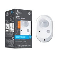 Cync - Wire-Free Motion Sensor (1-Pack) - White - Large Front