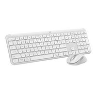 Logitech - MK955 Signature Slim Full-size Wireless Keyboard and Mouse Combo for Windows and Mac w... - Large Front