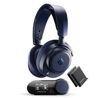 SteelSeries - Arctis Nova Pro Omni 2.4 GHz Wireless Over-The-Ear Gaming Headset for PC, PS5/PS4, ... - Large Front