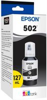 Epson - EcoTank 502 Ink Bottle - Black - Large Front