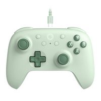 8BitDo - Ultimate 2C Wired Controller with Hall Effect Joysticks - Green - Large Front