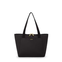 TUMI - Voyageur Just In Case Small Tote Bag - Black/Gold - Large Front