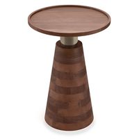 Simpli Home - Kramer Side Table - Cognac - Large Front