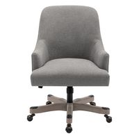 OSP Home Furnishings - Bradwell Office Chair - Fog - Large Front