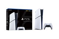 Sony - PlayStation 5 Slim Console Digital Edition - White - Large Front