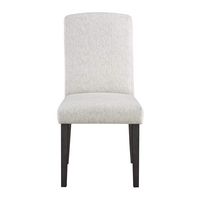 OSP Home Furnishings - Everly Dining Chair 2 Pack - Oyster Grey - Large Front