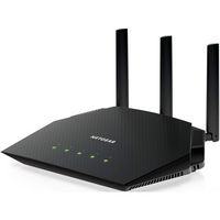 NETGEAR - Nighthawk AX3000 Dual-Band Wi-Fi 6 Router - Black - Large Front