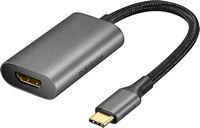 Insignia™ - 8K USB-C to HDMI Adapter - Black - Large Front