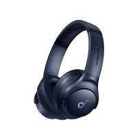 Soundcore - by Anker Q20i Over-Ear Headphones with Active Noise Cancelling, Deep Bass, and 40-Hou... - Large Front