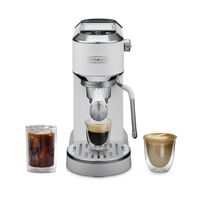 De'Longhi - Dedica Duo Espresso Machine - Vanilla - Large Front