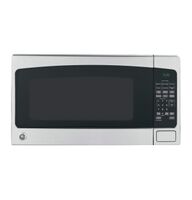 GE - 2.0 Cu. Ft. Countertop Microwave with Sensor Cooking and Defrost - Stainless Steel - Large Front