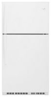 Whirlpool - 21.3 Cu. Ft. Top-Freezer Refrigerator - White - Large Front