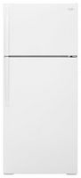 Whirlpool - 16.0 Cu. Ft. Top-Freezer Refrigerator - White - Large Front