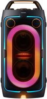 Samsung - MX-ST40F/ZA Sound Tower 160W Portable Party Speaker with Built In Battery - Black - Large Front