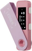 Ledger - Nano S Plus Crypto Hardware Wallet - Pastel Pink - Large Front