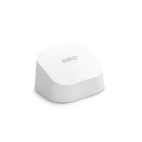 eero - 6 AX1800 Dual-Band Mesh Wi-Fi 6 Extender (1-pack, Add On Only) - White - Large Front