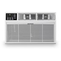 Whirlpool - 450 Sq. Ft 10,000 BTU In Wall Air Conditioner - White - Large Front