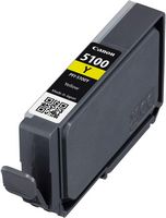 Canon - PFI-5100 AMR LUCIA PRO II Standard Capacity Ink Cartridge - Yellow - Large Front