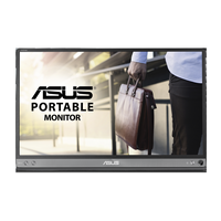 ASUS - ZenScreen-, 15.6”FHD- Portable Monitor- Panel Type  IPS- Brightness(Max) : 220 cd/㎡ - Black - Large Front