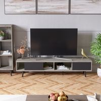 Bestier Mid-Century Modern TV Stand for TVs up to 75